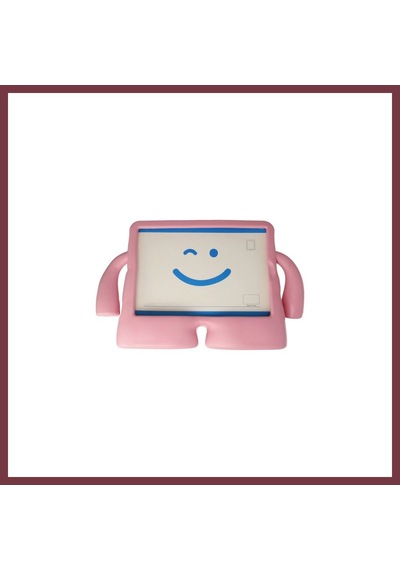 Storeşahin Apple Uyumlu iPad Mini 6 Karakter Tablet Silikon - Açık Pembe Shn0720