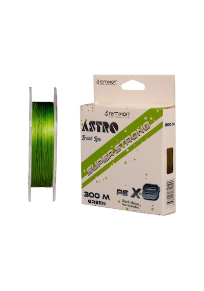 Remixon Astro 8b Green 300m İp Misina 0,18mm 0,18mm
