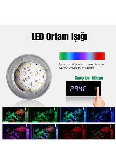Sunsun Xhe-480 Cam Akvaryum 46 L