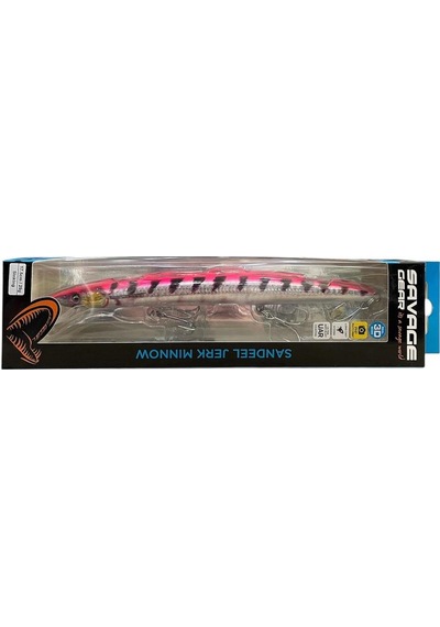 Savage Gear Jerk Minnow 175mm 29gr Sinking Maket Yem Pink Barracuda