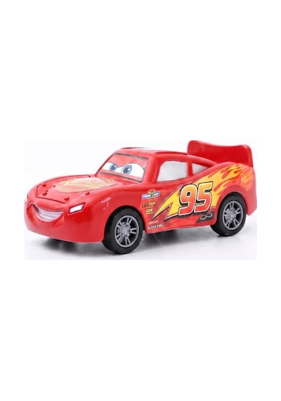 Şimşek Mcqueen Metal Yarış Arabası 12 Cm Boyutunda Eğlenceli Koleksiyonluk Araba Kırmızı