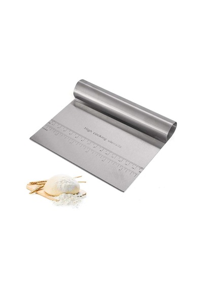 Çelik Hamur Kesici,metal Hamur Sıyrıcı,pasta Sıyırma Aparatı,hamur Dilimleyici,pasta Ve Pastacılık İçin Çelik Şekillendirici Ve Hamur Porsiyonlayıcı Çok Renkli