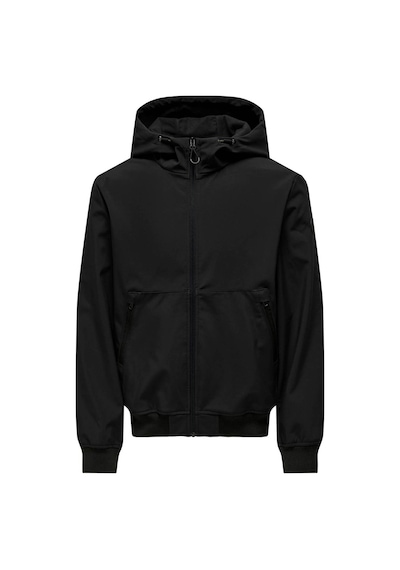 Only & Sons Onsbowıe Softshell Bomber Otw Noos Siyah 22029276 001 Siyah