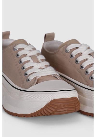 Lufian Kadın Shay Sneaker Ayakkabı 121230006 Bej Bej