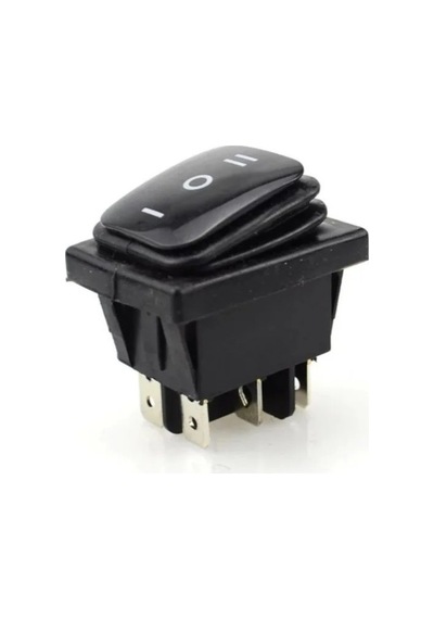 Ic-108W Geniş Işıksız 3 Kademeli Anahtar On-Off-On 6P 5 Adet