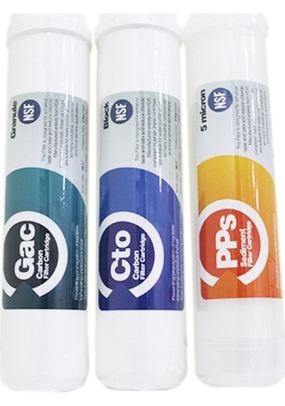 Cool Su Arıtma 3'lü Set Filtre
