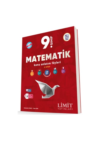 Limit 2025 9. Sınıf Matematik Konu Anlatım Föyleri 2. Kitap Güncel Müfredat
