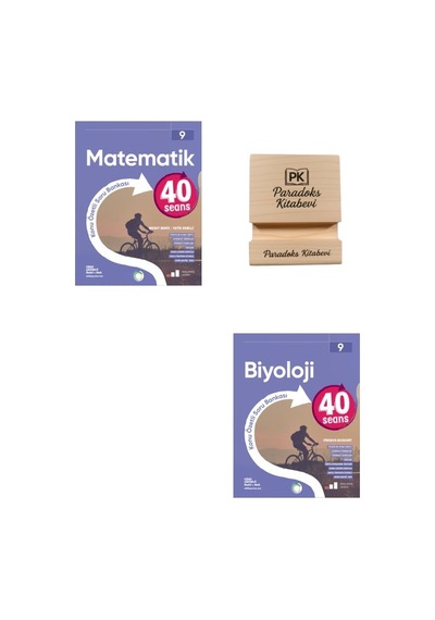 Okyanus 9. Sınıf 40 Seans Matematik Ve Biyoloji Konu Özetli Soru Bankası + Telefon Standı