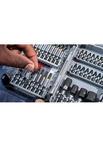Professional Accessories Aksesuar 2608522324 8 Parça Tornavida Seti Yıldız Impact Control, 8 X Ph2 Uç Uzunluğu: 25