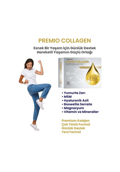 Doğası Değiştirilmemiş Tip 1-2-3 Kolajen
