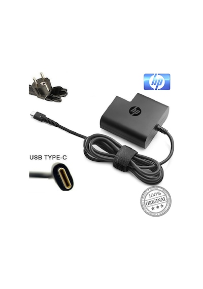 Hp 45w Usb-c Type-c Adaptör HP Uyumlu Şarj Cihazı