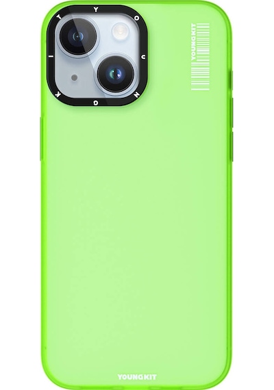 Apple  Uyumlu  iPhone 15 Kılıf Buzlu Mat Tasarım Youngkit Hidden Sand Serisi Kapak