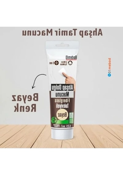 Beyaz Renk Ahşap Parke Tamir Macunu, 125 Ml 1