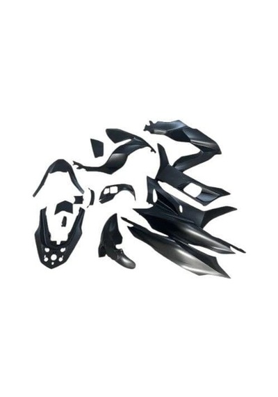 Pcx Grenaj Kaporta Seti Mat Siyah 2021 2024 Moto11