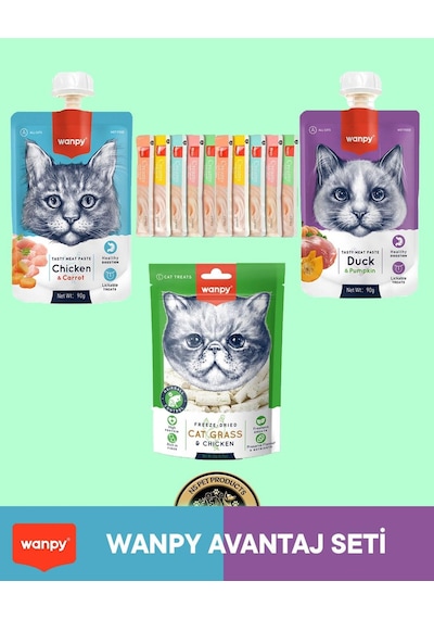 Wanpy Kedi Maması Wanpy Avantaj Set