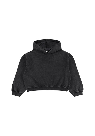 Civil Girls Kapisonlu 10-13 Yaş Sweatshirt - Gri Antrasit