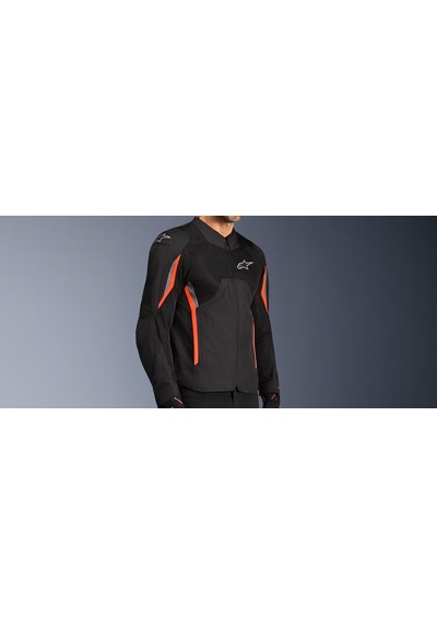 Alpinestars Ast V3 Air Yazlık Motosiklet Mont Kırmızı-siyah Kırmız - Siyah