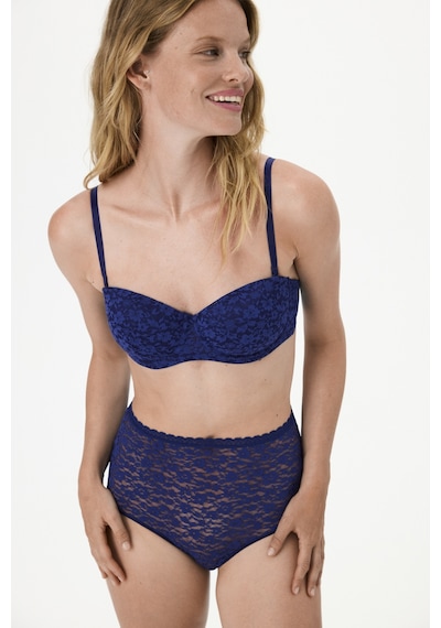 Penti Lacivert Bloom Lace Sütyen