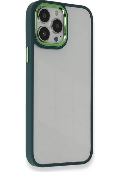 Newface Apple İphone 14 Pro Kılıf Dora Kapak - Haki Yeşil