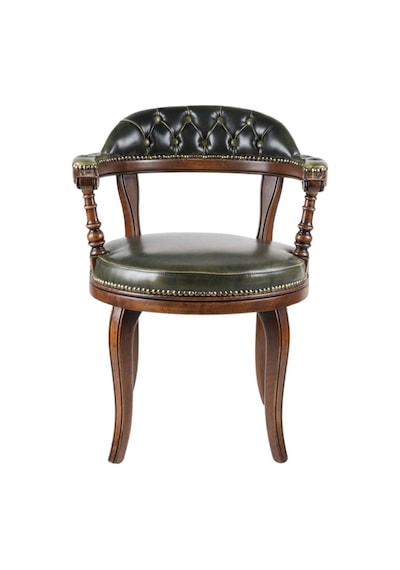 Majesta Classic Ahşap Sandalye Yeşil