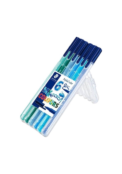 Staedtler Triplus Color Okyanus Renkleri 6’Lı Kalem Seti