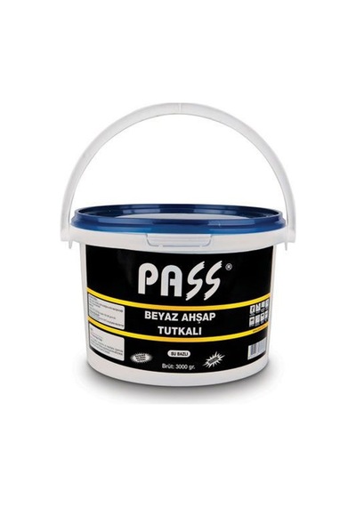 Pass Beyaz Ahşap Tutkalı 3000 G 3 KG