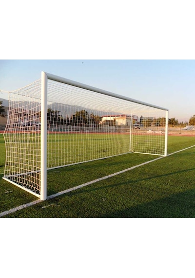 Alüminyum Futbol Kale Direği Sabit 2.44x7.32x2.00 Çok Renkli