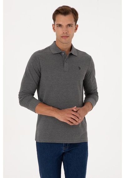 U.s. Polo Assn. Erkek Sweatshirt Antrasit