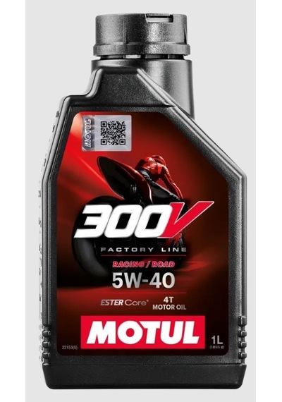 Motul Yağ - 5w40 300v Factory Line Road - 1 Litre Motosiklet Yağı