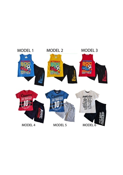 Kidsmadamiko Erkek Çocuk Alt Üst Takım A1457548 Lacivert
