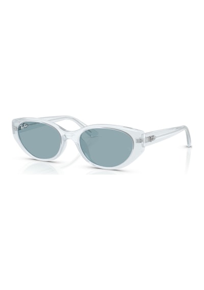 Ray-ban Rb 4457d 687280 55 Unisex Yastık Şeffaf Kemik Güneş Gözlüğü Şeffaf