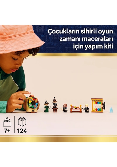 LEGO® Harry Potter™ Hogwarts™ Şatosu: Seçmen Şapka Töreni 76460 - 7 Yaş ve Üzeri Çocuklar için Yaratıcı Oyuncak Yapım Seti (124P)