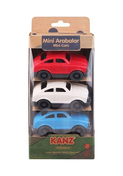 30812 Enfal - 3'lü Mini Arabalar +24 Ay Yeşil