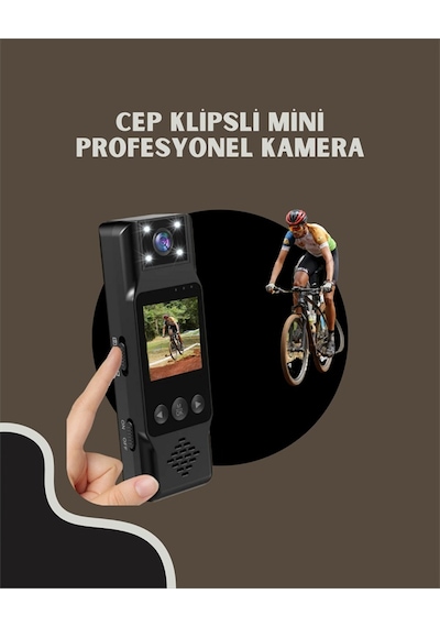 Wifi Özellikli Taşınabilir Kamera - 1.3' Tft Ekran, 3mp Fotoğraf, 128gb Kart Desteği
