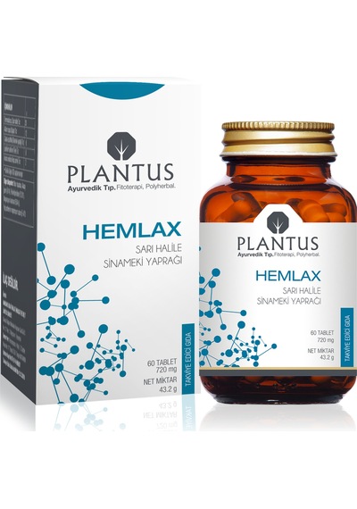 Plantus Hemlax Takviye Edici Gıda 60 Tablet