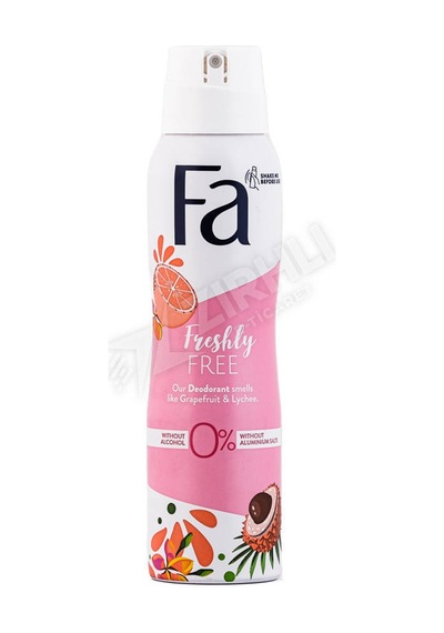 2 Adet Fa Grapefruit & Lychee Deodorant 150 Ml