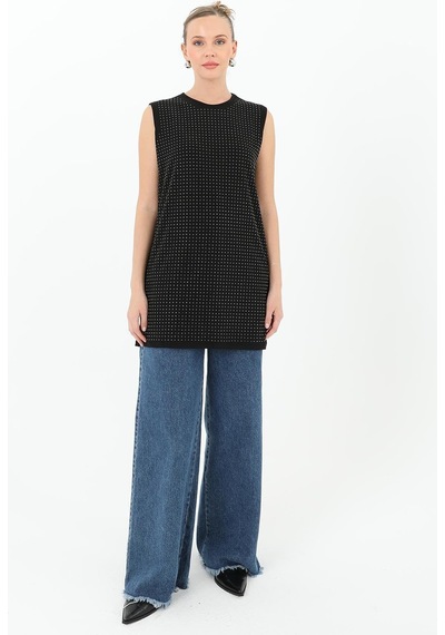 Zeynep Butik Puane Ön Kısım Taş Detaylı Bisiklet Yaka Sıfır Kol I Çlik Bluz 10525 1669 Siyah Siyah Zeynep Butik Puane Ön Kısım Taş Detaylı Bisiklet Yaka Sıfır Kol I Çlik Bluz 10525 1669 Siyah Siyah