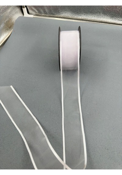 4 Cm Fileli Organze Şerit-5 Metre