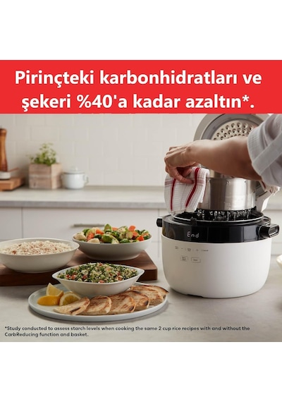 Instant Pot Hızlı Pilav Pişirici Ve Buharlı Pişirici - Otomatik, Buharlı Pişirici, Sote Ve Kızartma Makinesi, 20 Diğer