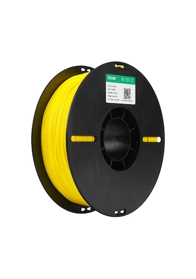 Esun Pla+hs Sarı Filament 1.75mm 1kg Plastik Makara Yüksek Hızlı
