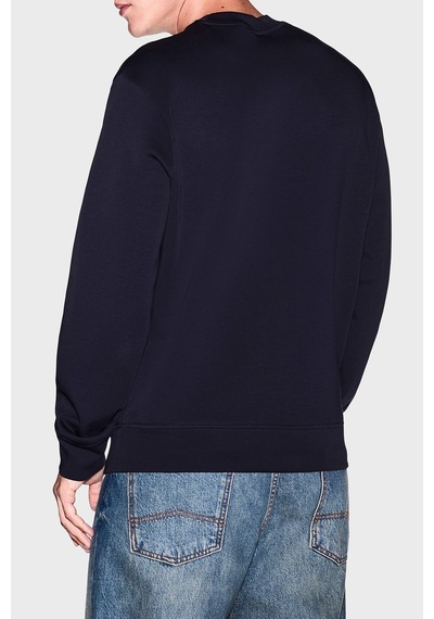 Armani Exchange Pamuk Karışımlı Regular Fit Bisiklet Yaka Sweat Erkek Sweat Xm002888 Af10818 Ub101 Lacivert Armani Exchange Pamuk Karışımlı Regular Fit Bisiklet Yaka Sweat Erkek Sweat Xm002888 Af10818 Ub101 Lacivert