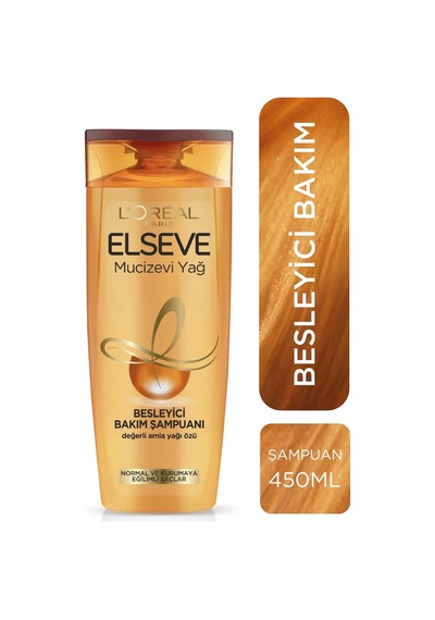 Elseve Mucizevi Yağ Bakım Şampuan 450 ML +  Saç Kremi 360 ML +  Onarıcı Yağ 100 ML