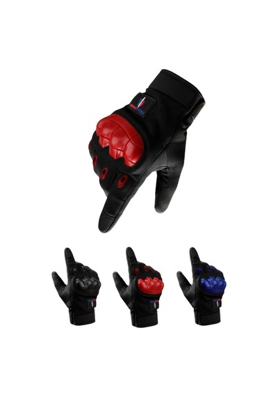 Sıngle Sword Xl//kırmızı Tam Parmak Koruma Panelli Taktik Eldiven Reflektif Detaylı, Dokunmatik Uçlu Sürüş Mode - 814813487 Diğer