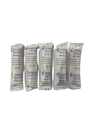Octacare Hidrofil Sargı Bezi 10 CM x 1.5 M  (20 Adet)