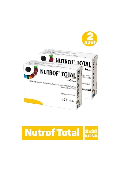 Nutrof Total 30 Kapsül 2 Adet