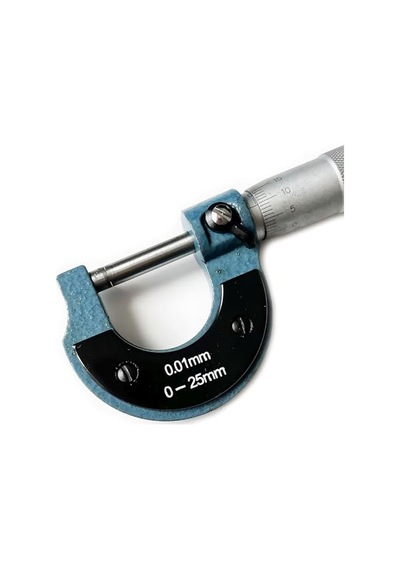 Mikrometre 0-25mm 0.01mm Renkli
