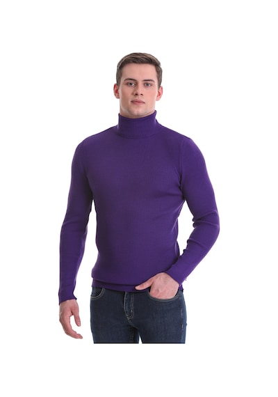 Hatemoğlu Mor Slim Fit Fitilli Balıkçı Yaka Yünlü Triko Kazak 34232023a010 Mor Hatemoğlu Mor Slim Fit Fitilli Balıkçı Yaka Yünlü Triko Kazak 34232023a010 Mor