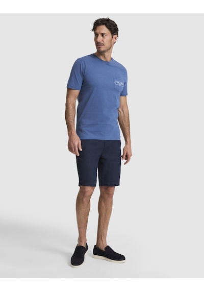 Pierre Cardin Erkek İndigo Tişört 50327866-vr028