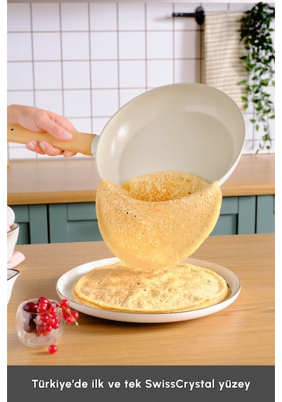 Karaca x Refika Swiss Crystal Almond Cream 22 Cm Tava Ind