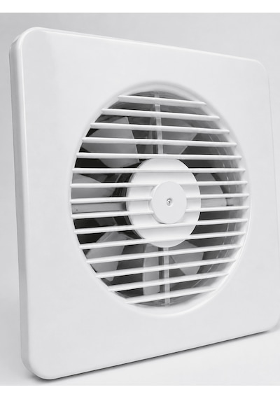 150 Mm Dekoratif Aspiratör 20,8 X 20,8 Cm 20 W 320 M³/h Duvar Ve Tan Tipi Halandırma Fanı